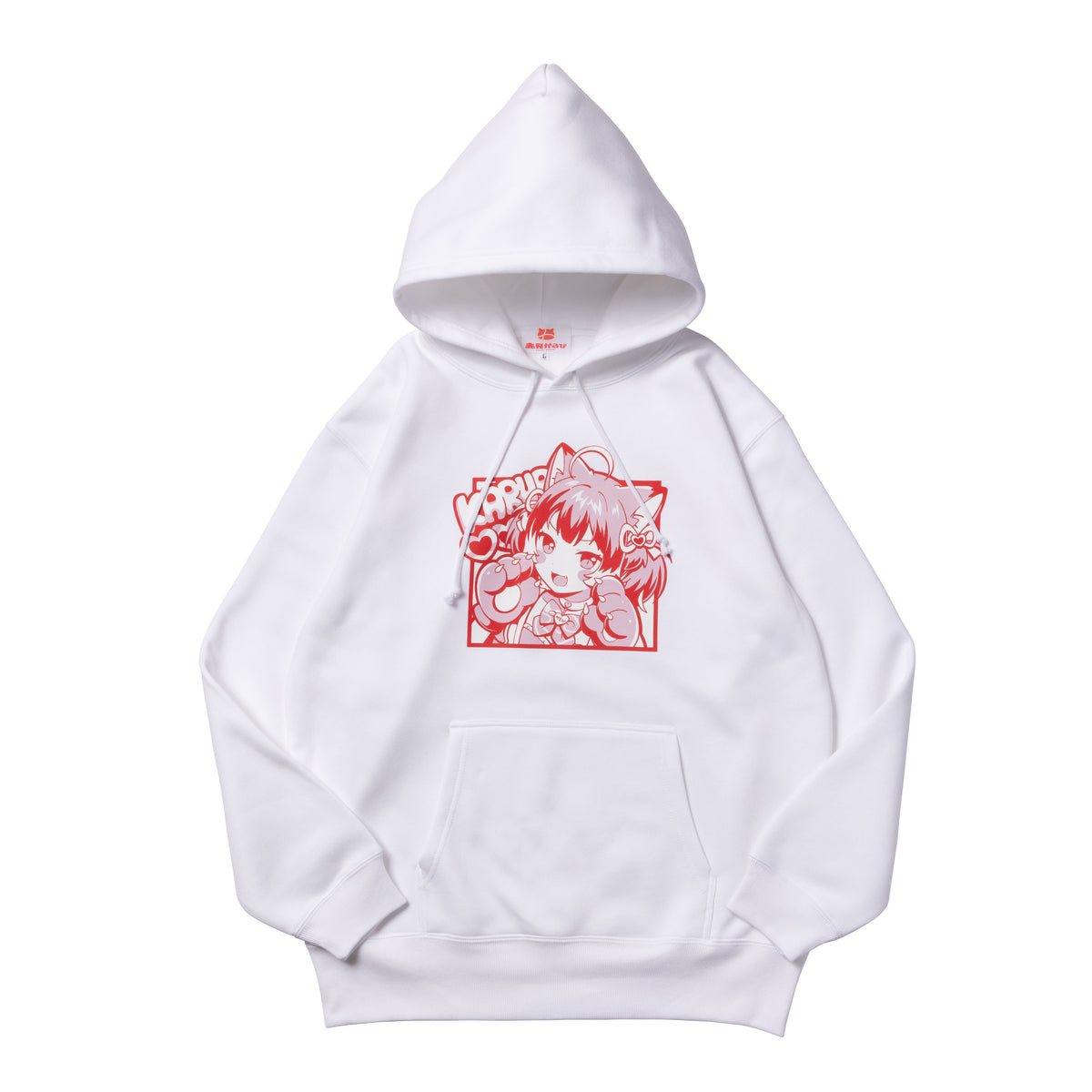 新衣装フーディー / WHITE ※ステッカー付き – KARUBI STORE