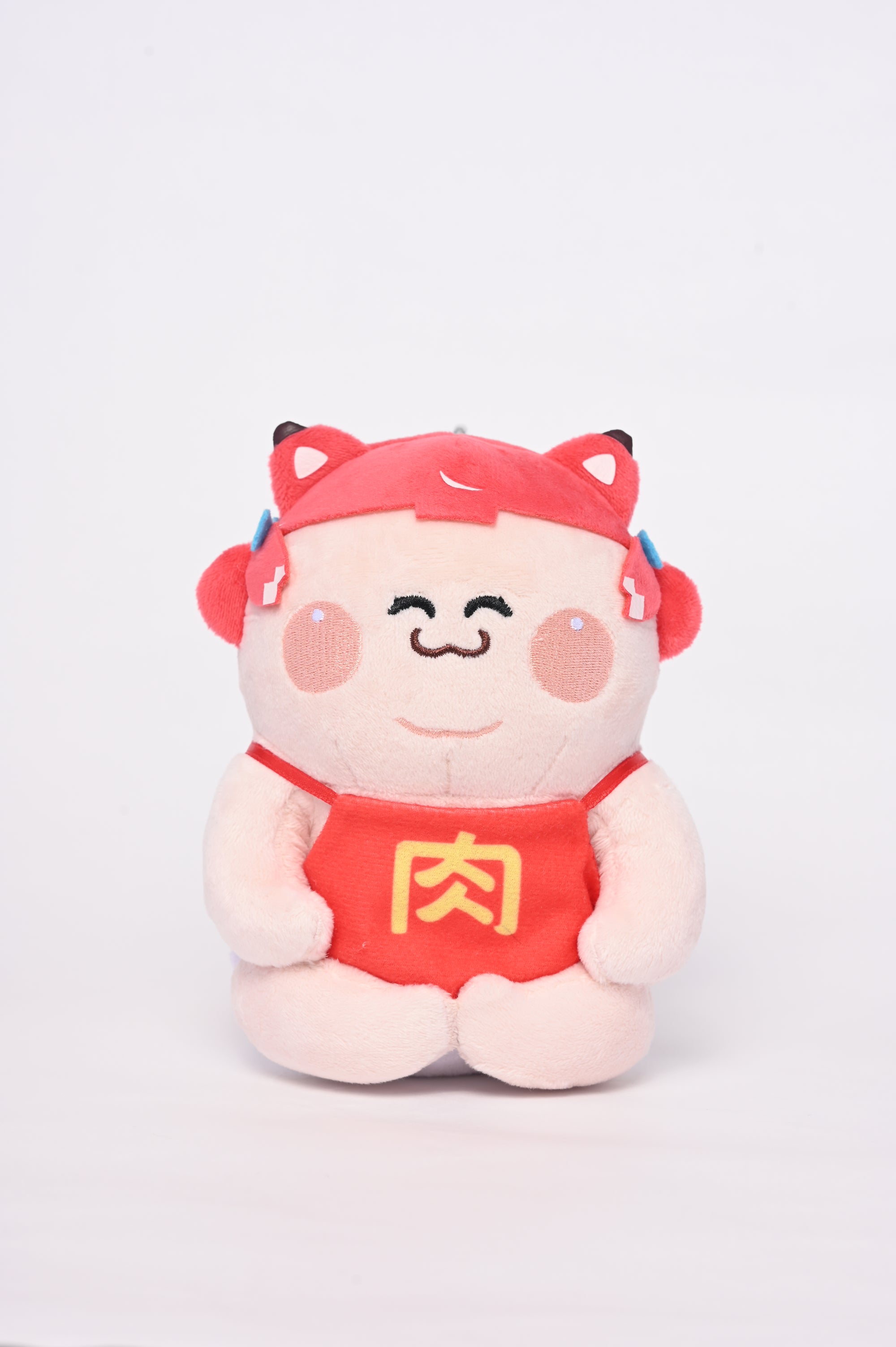 デブかるびカラビナ付きぬいぐるみ(小)肉太郎ver.