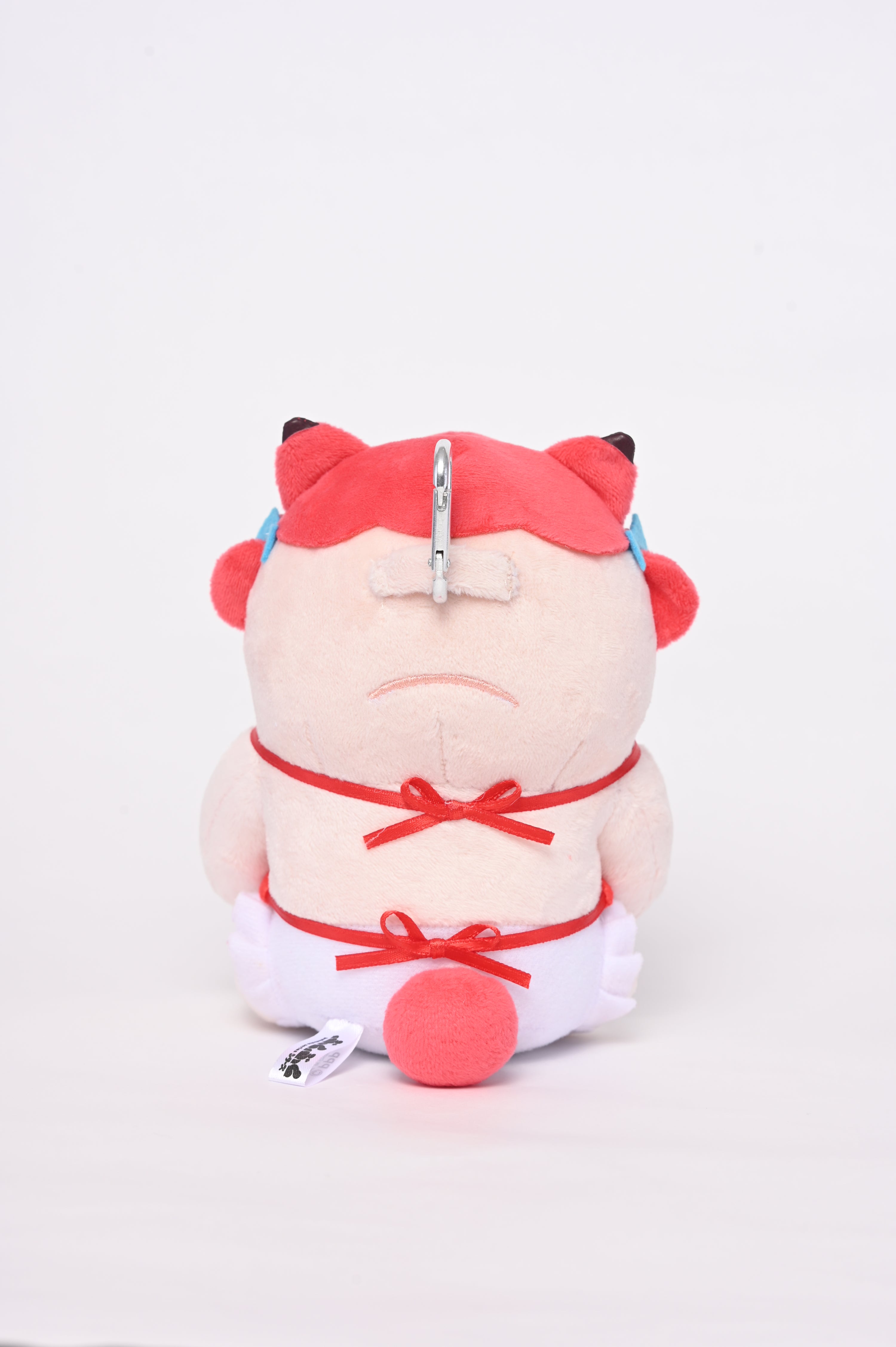 デブかるびカラビナ付きぬいぐるみ(小)肉太郎ver.