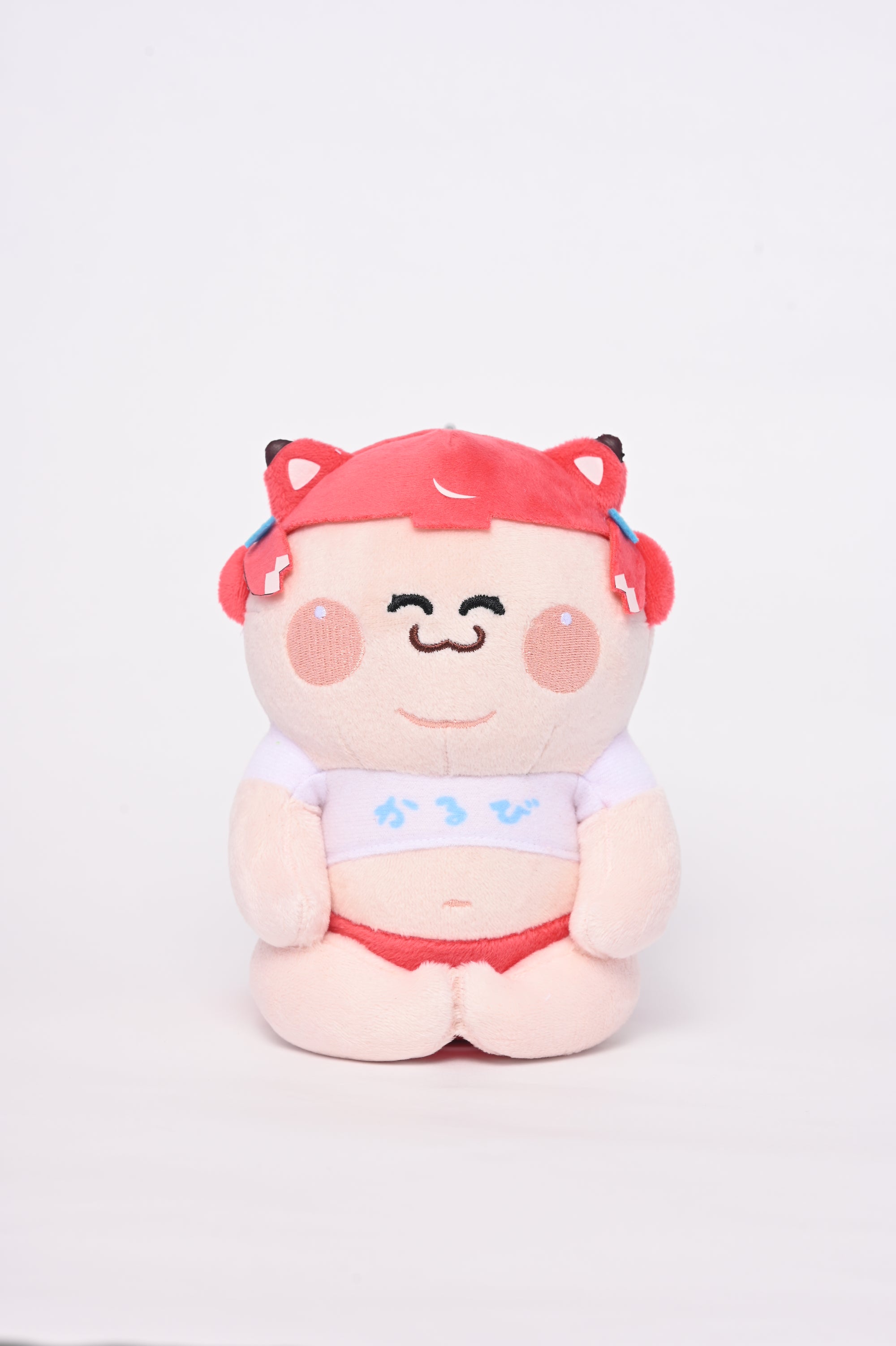 デブかるびカラビナ付きぬいぐるみ(小)通常ver.