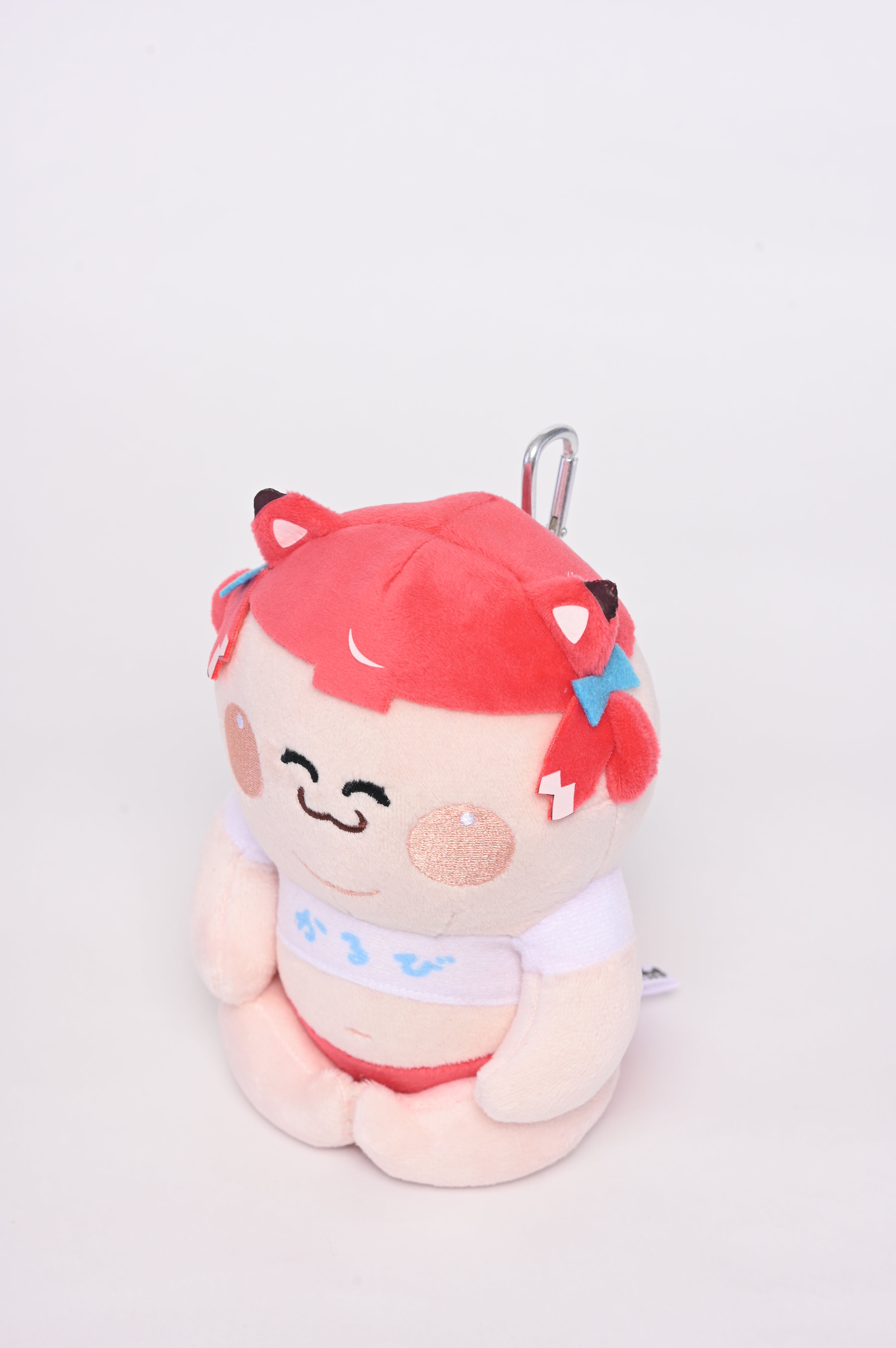デブかるびカラビナ付きぬいぐるみ(小)通常ver.